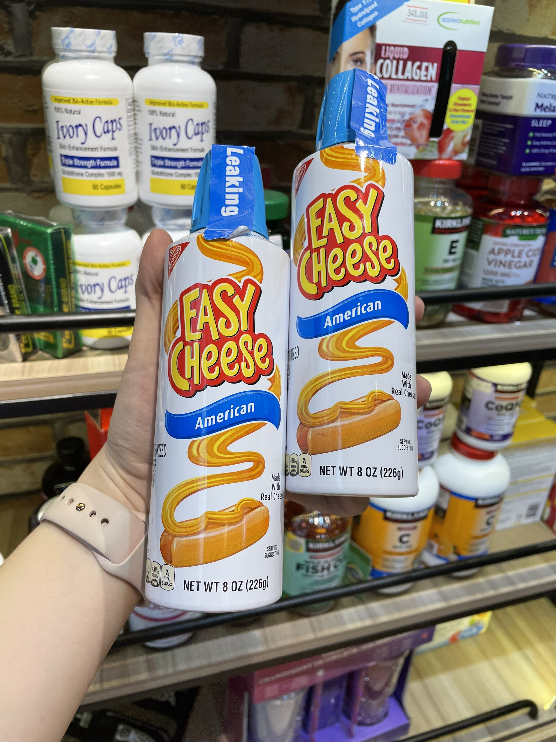 Phô mai xịt Ease Cheese Cheddar