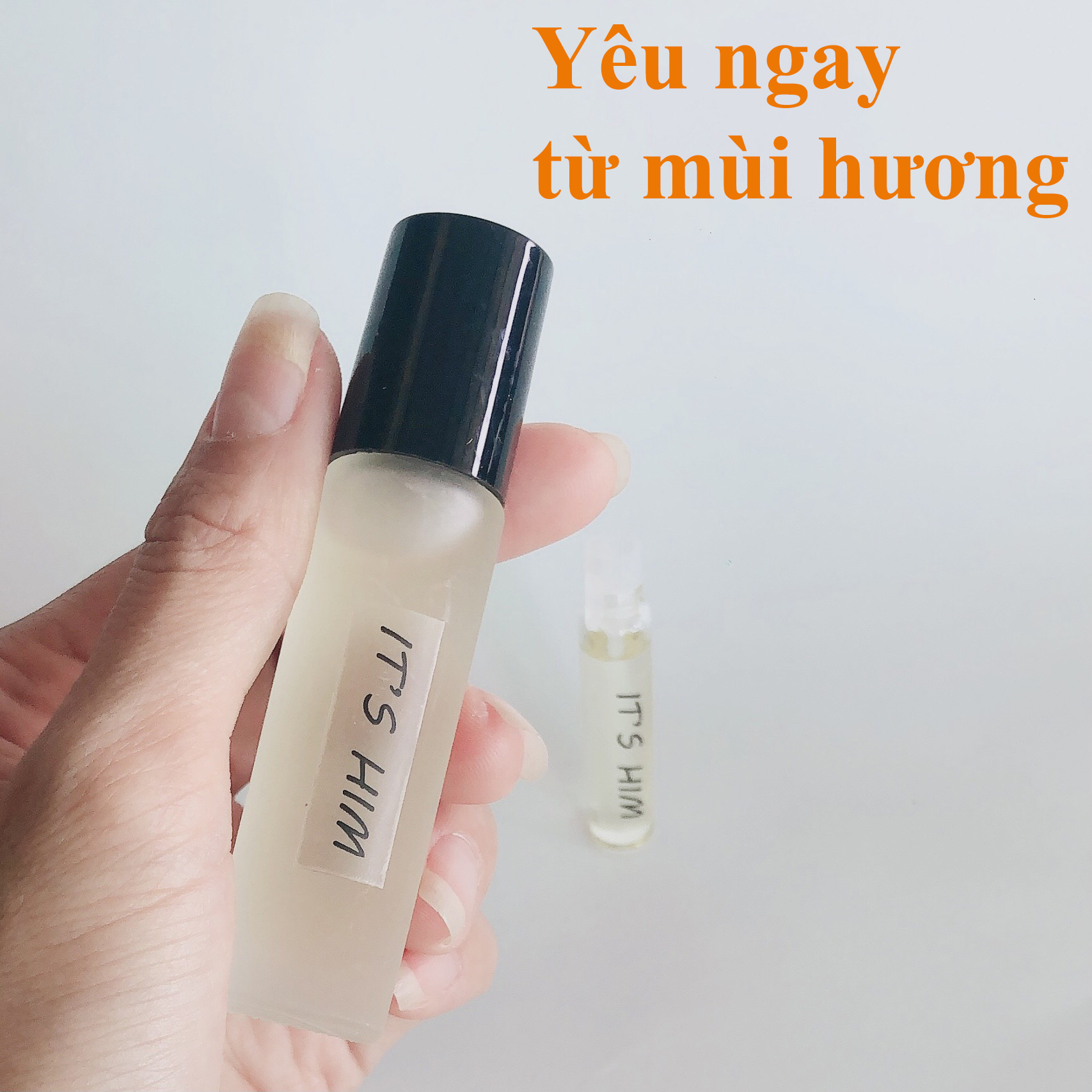 Nước hoa nam IT'S HIM yêu ngay từ mùi hương, lịch lãm, hào hoa điểm chút phong sương 10ml dạng lăn dùng lâu