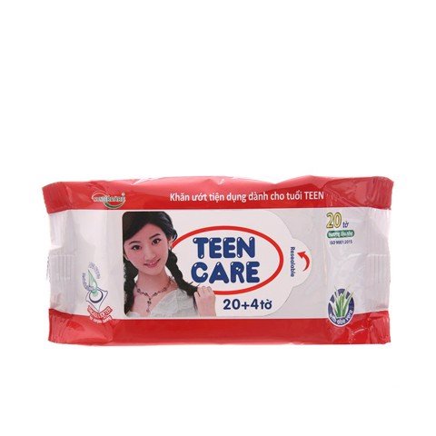 Khăn ướt teen care 20 tờ