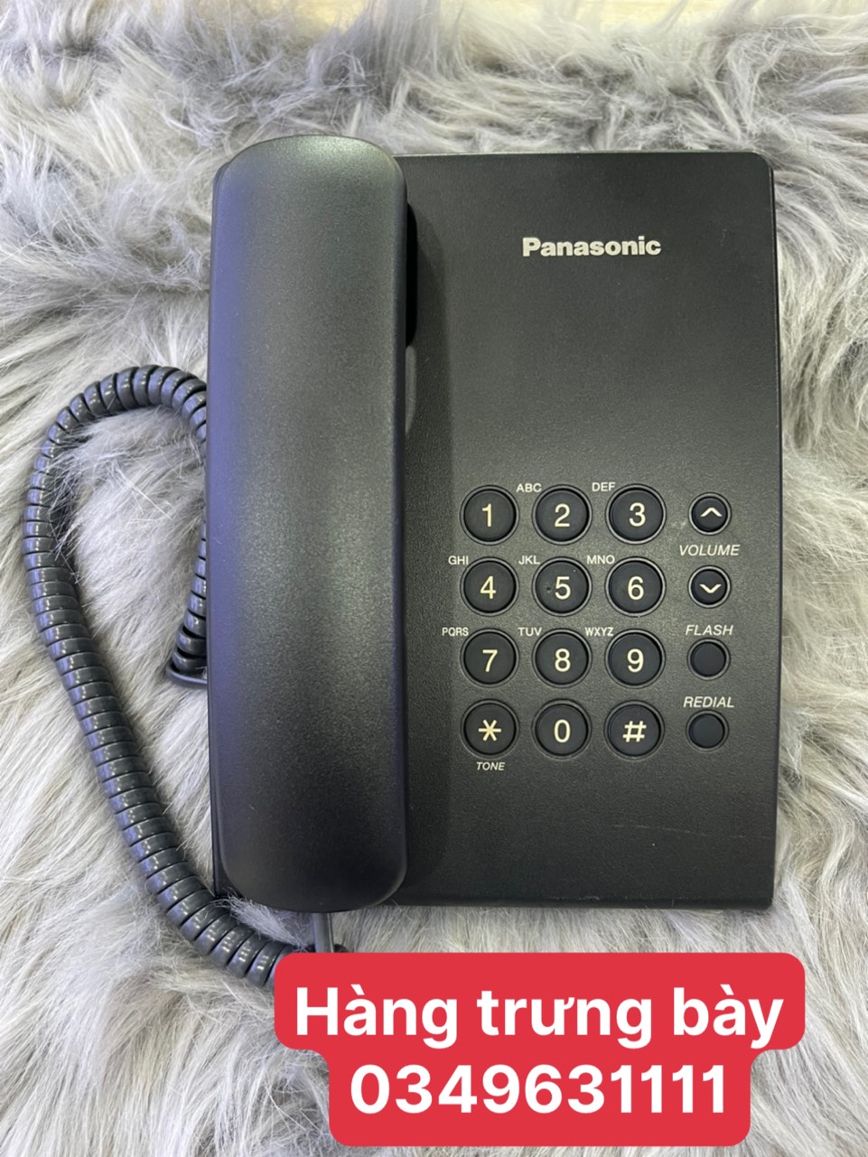 Điện thoại bàn panasonic kx-ts500- hàng thanh lý - bảo hành 12 tháng , hcm