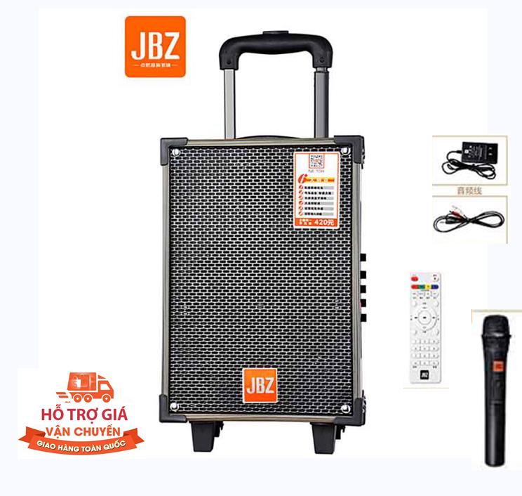 Loa vali kẹo kéo karaoke bluetooth temeisheng jb 108 tặng 1 micro