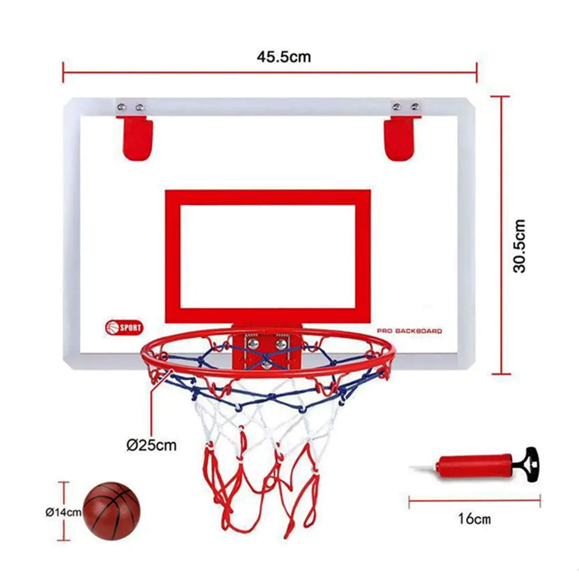 Bảng bóng rổ treo tường tiện lợi cho trẻ em UL601