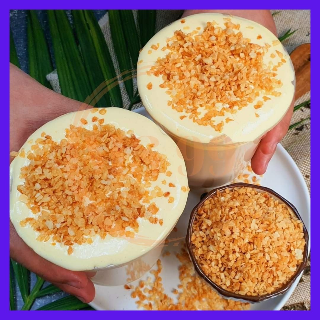 Vụn dừa nướng cocochips/ golden coconut gói 500g - làm trà sữa dừa nướng chuẩn ngon/ms99