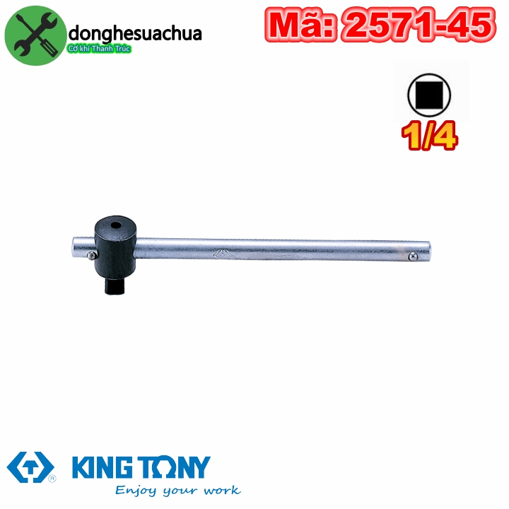 Cần trượt 1/4 inch kingtony 2571-45 dài 115mm