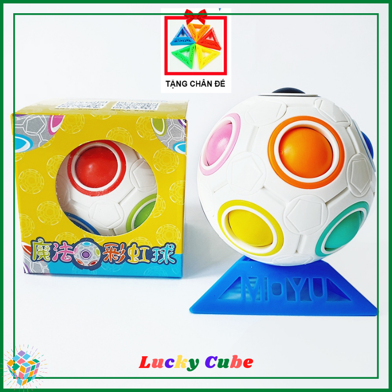 Rubik Biến Thể Rainbow Ball Magic MoYu - LUCKY CUBE