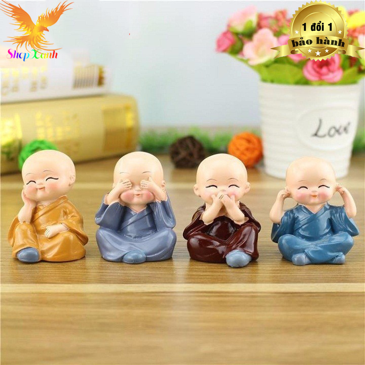 Bộ tượng chú tiểu tứ không