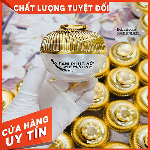 [HCM]Kem Sâm Mặt Phục Hồi ( Trắng da - Ngừa Mụn - Phục Hồi Da Nhiễm corticoid - Se Khít Lỗ Chân Lông )