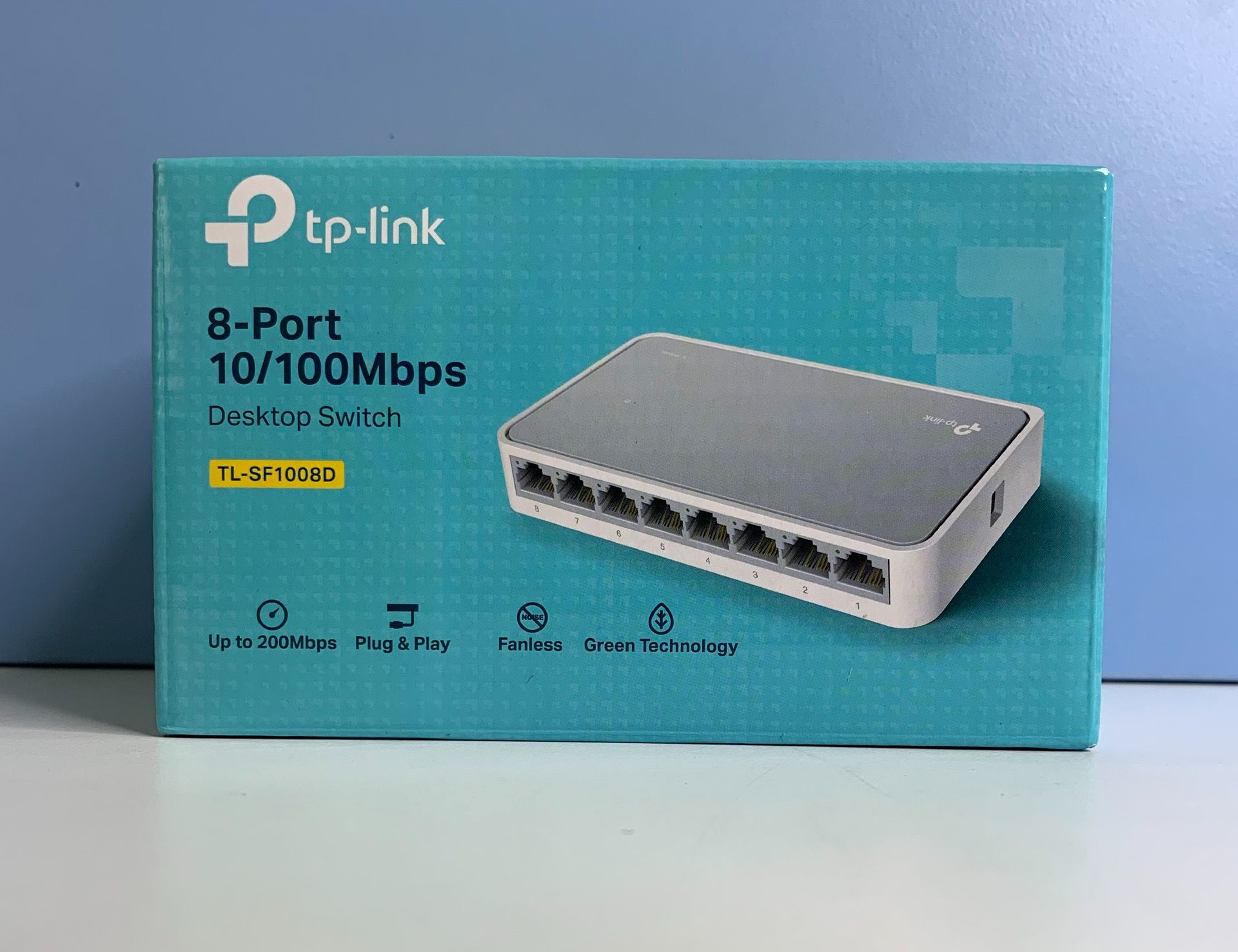 Bộ chia tín hiệu để bàn 8 cổng 10/100mbps tl-sf1008d
