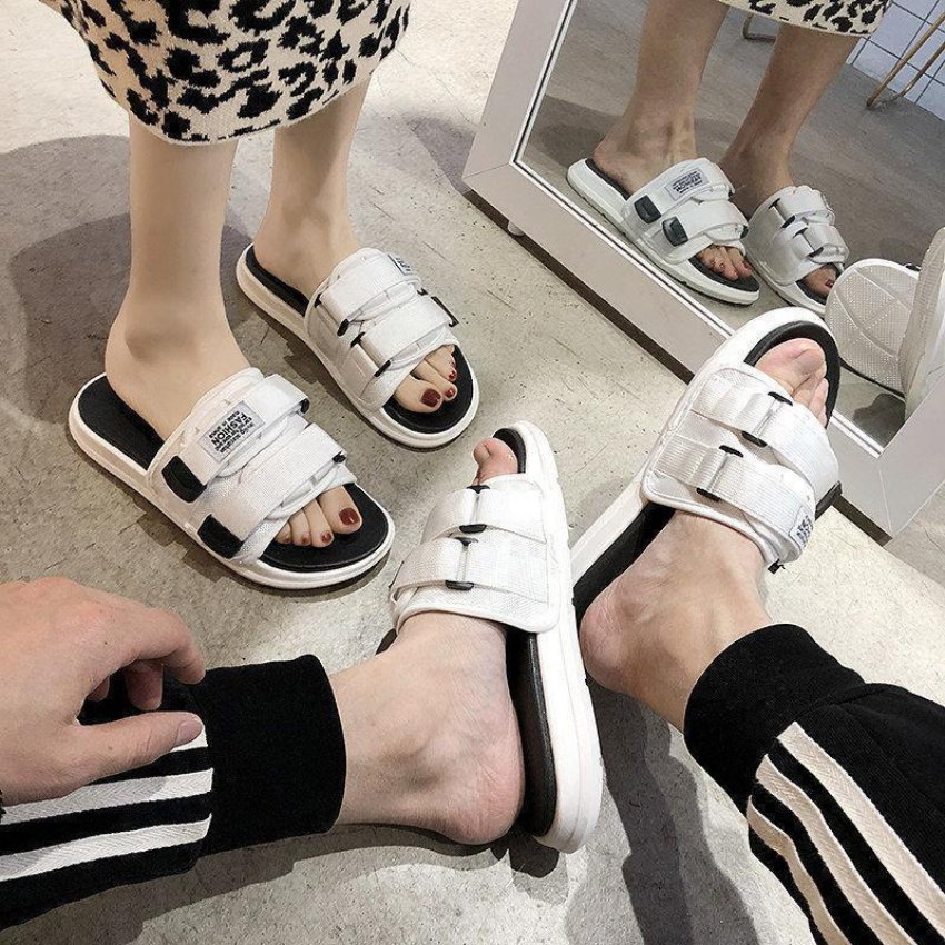 Dép 2 quai unisex dép thời trang Hàn Quốc thời trang nhưng không kém phần thanh lịch, dép quai ngang, dép quai, dép quai nam nữ, dép đúc quai ngang