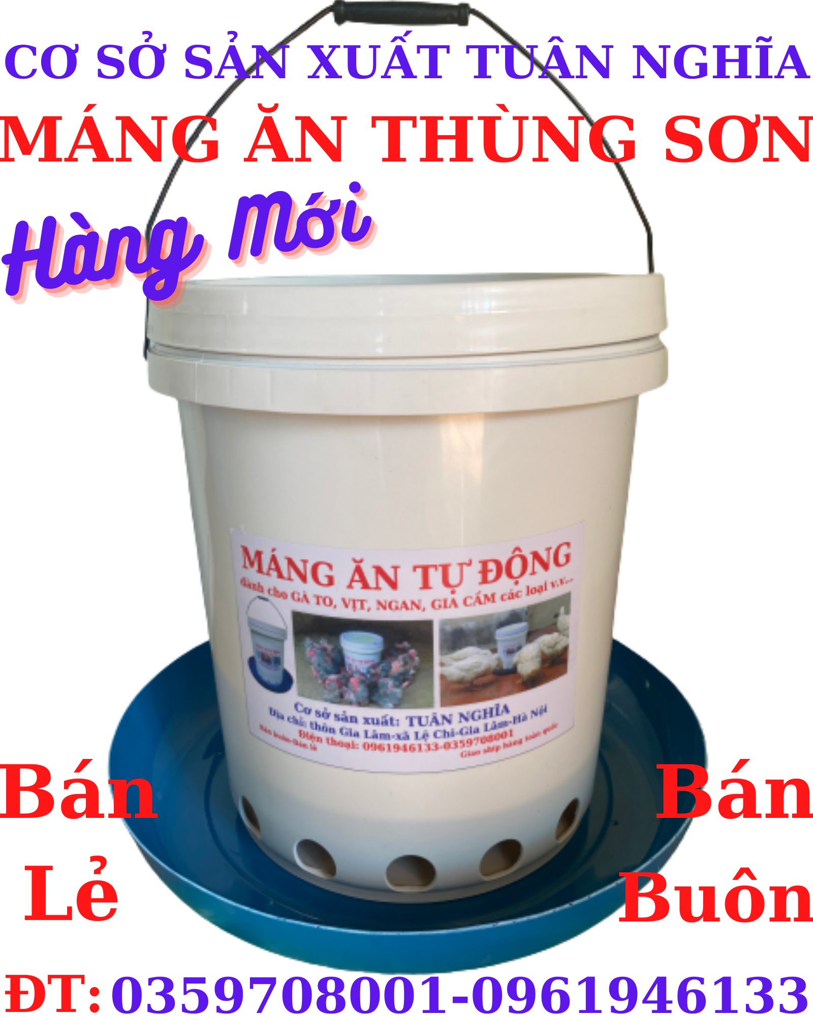 Máng ăn tự động cho Gà,Vịt,Ngan hiệu quả nhất