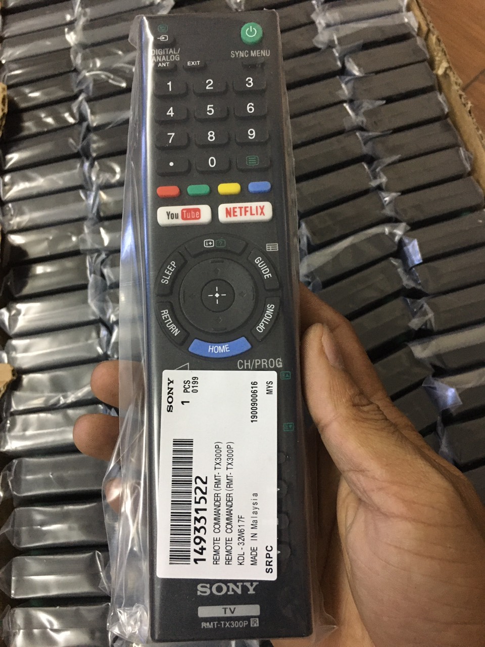 Điều khiển tivi Sony RMT-TX300P xịn hãng