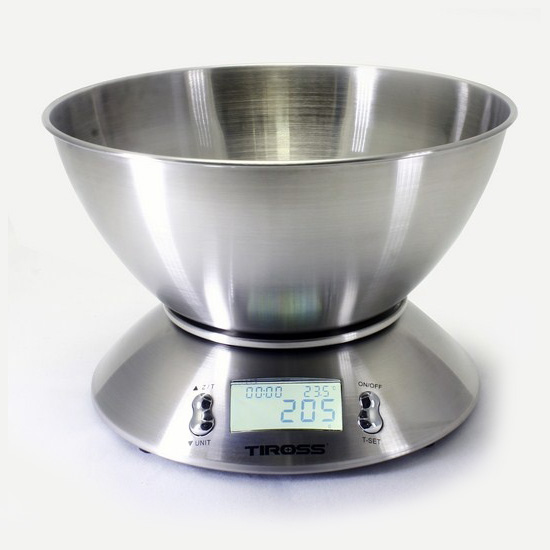 Cân nhà bếp điện tử 5kg tiross ts817 - bh 12 tháng