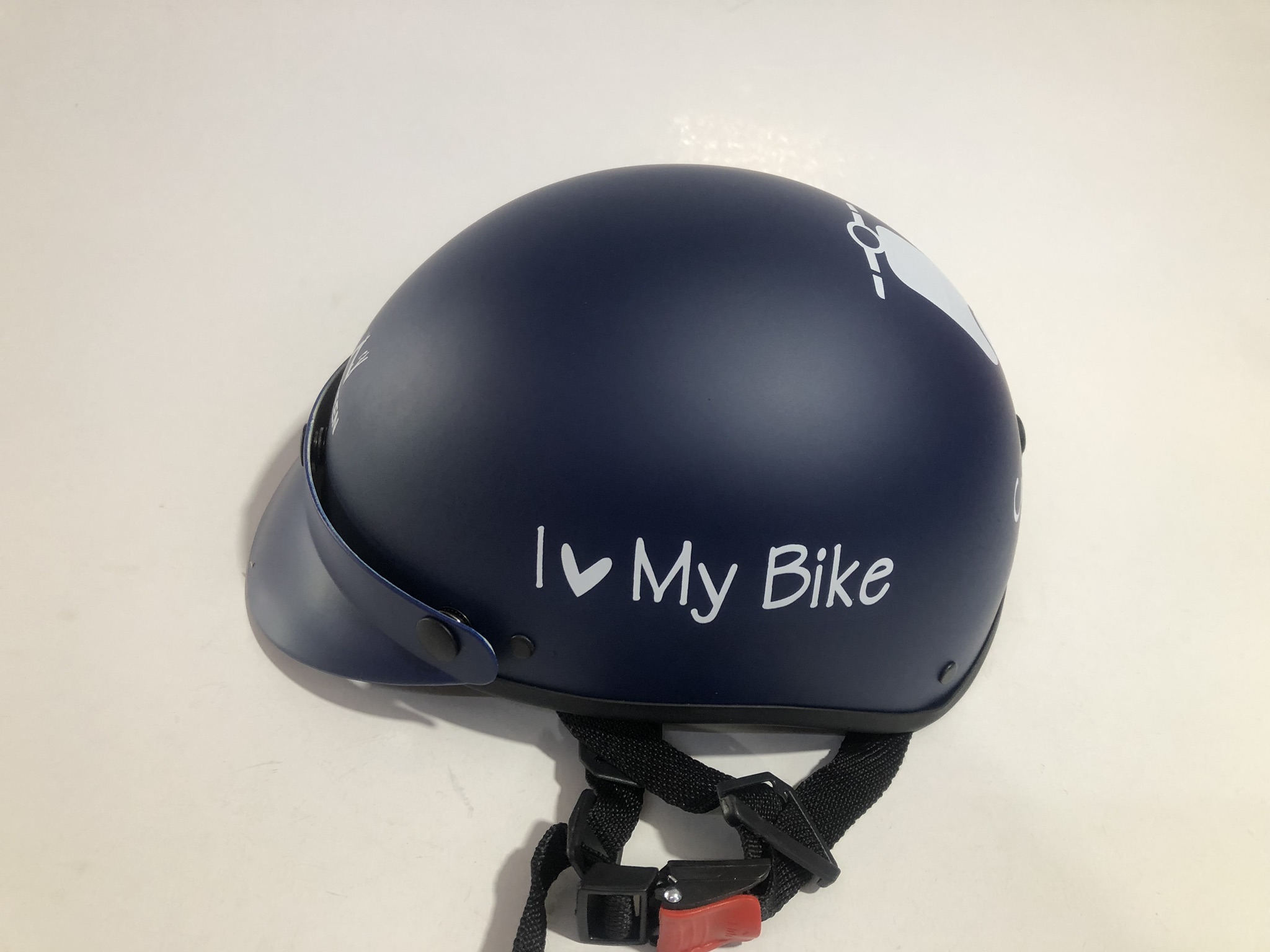 MŨ BẢO HIỂM I LOVE MY BIKE-BẢO HÀNH 12 THÁNG