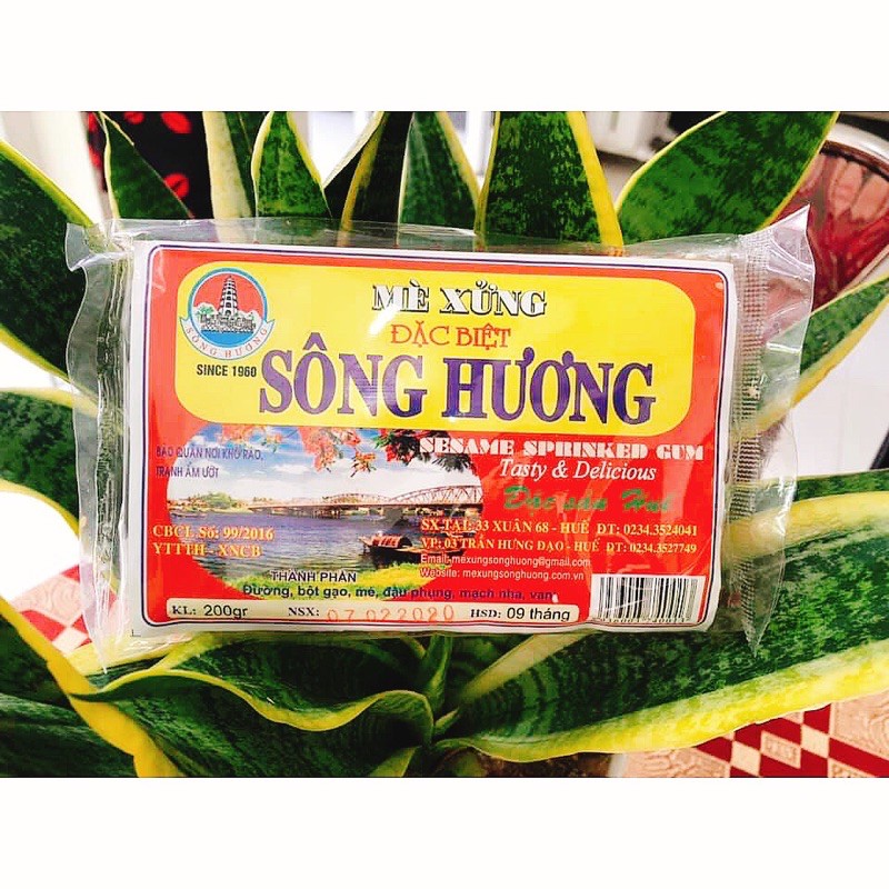 Mè Xửng dẻo Sông Hương 200g - Đặc sản Huế