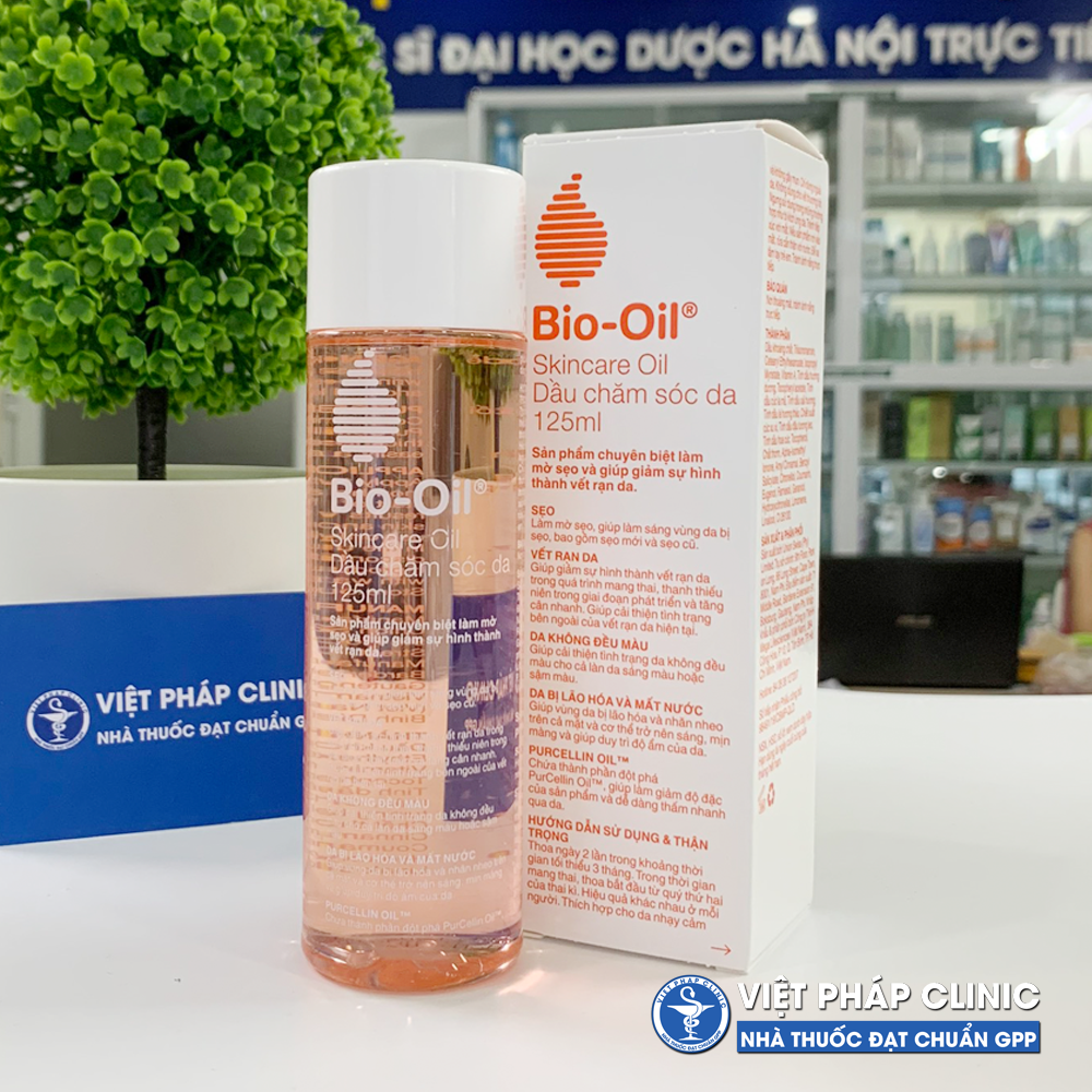 Tinh dầu Bio-Oil ngừa rạn da, giảm thâm, mờ sẹo