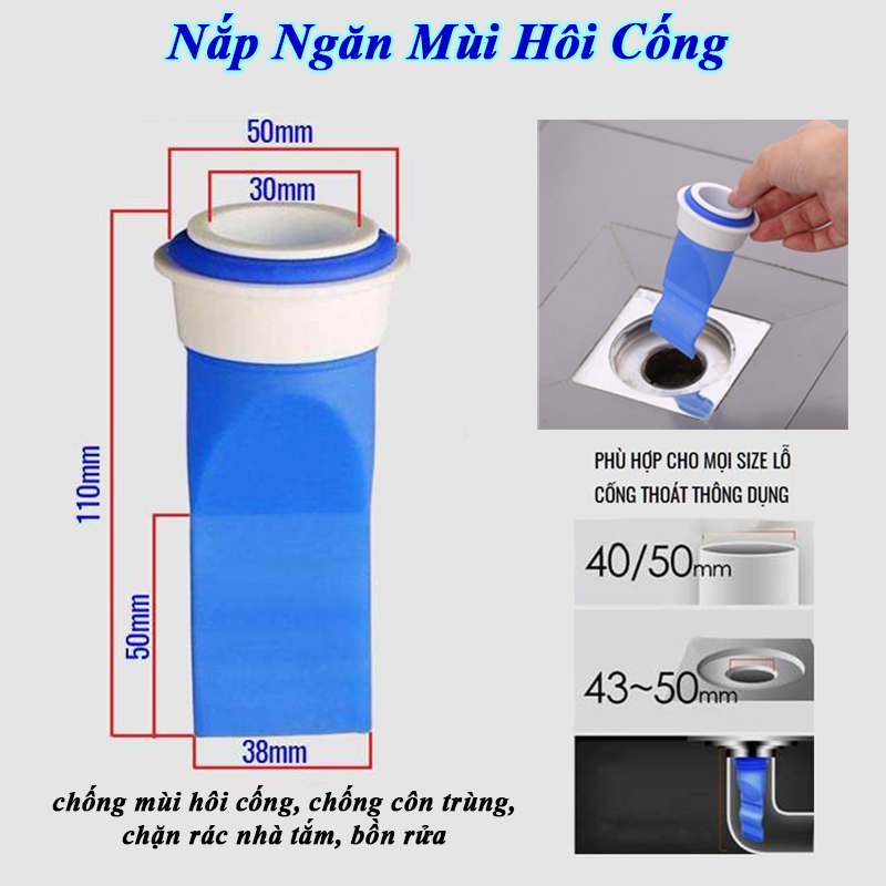 Bộ phễu chống trào ngược ngăn tóc, dụng cụ chặn rác và côn trùng, chống mùi hôi từ cống thoát nước, lưới lọc chặn rác, bồn rửa chén, nhà tắm