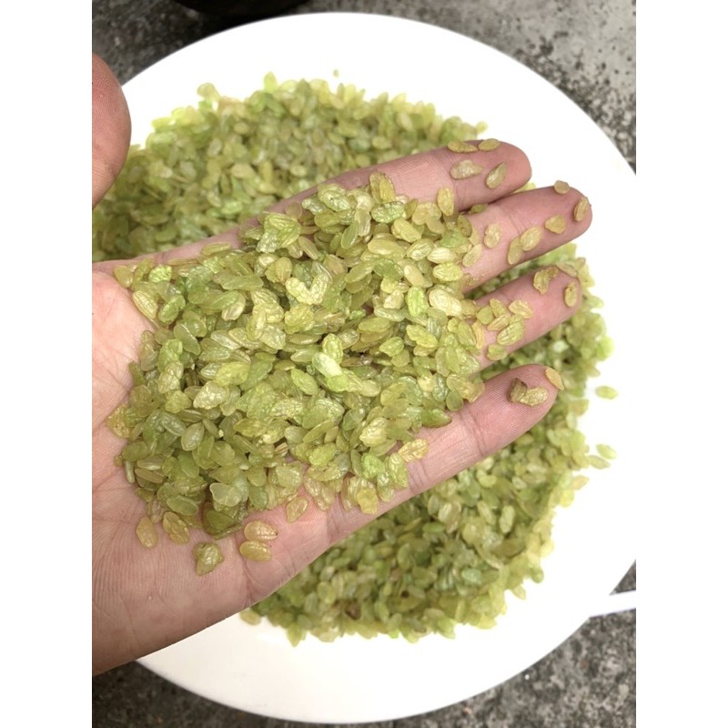 cốm khô tây bắc, cốm xanh lá dứa không chất bảo quản dùng làm xôi cốm, chả cốm và kem cốm cực ngon - 1kg 7