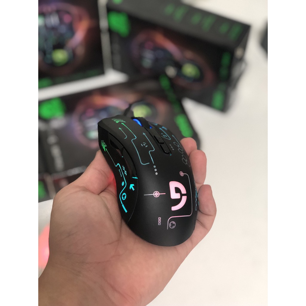 Chuột fuhlen g90s full led rgb - dpi 4000