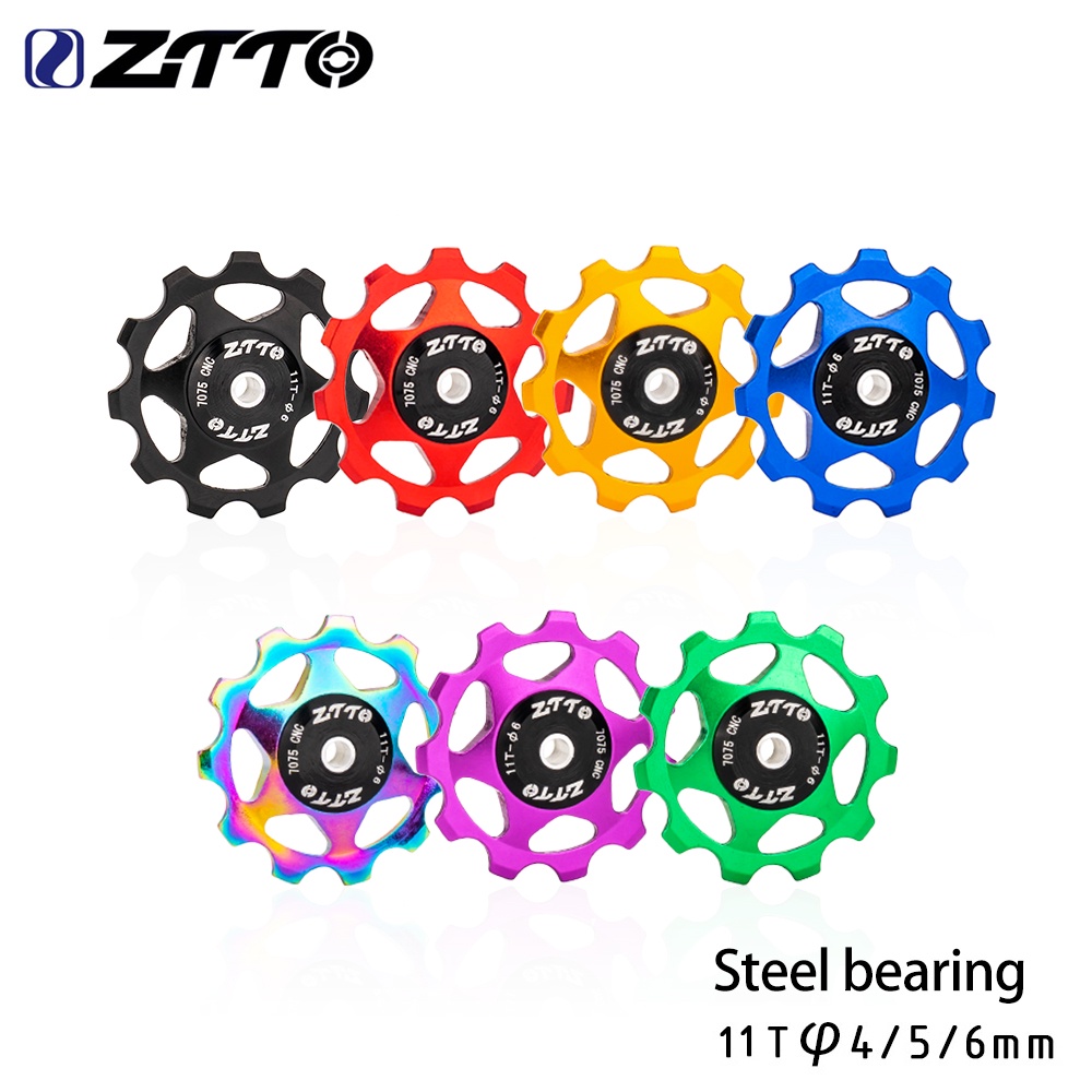 Bánh răng đề sau ztto mtb 11t 11t al7075 cnc 4mm 5mm 6mm