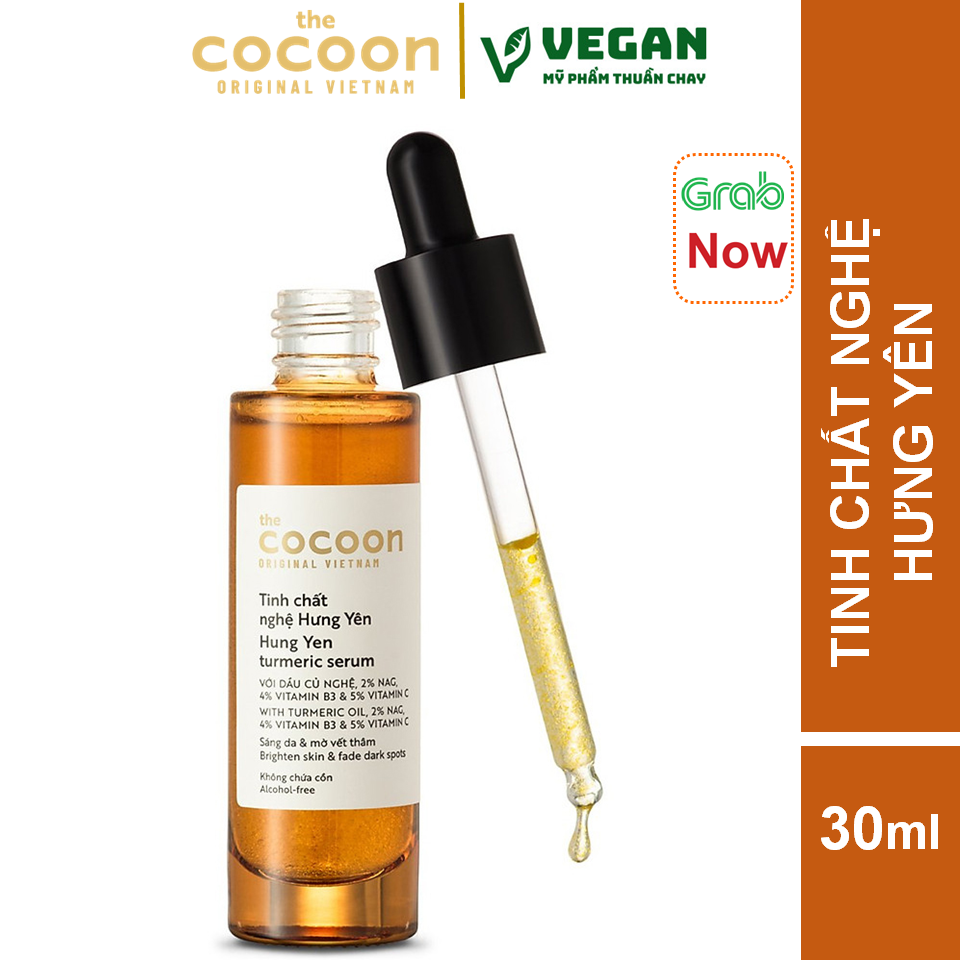 Tinh chất nghệ Hưng Yên cocoon 30ml thuần chay