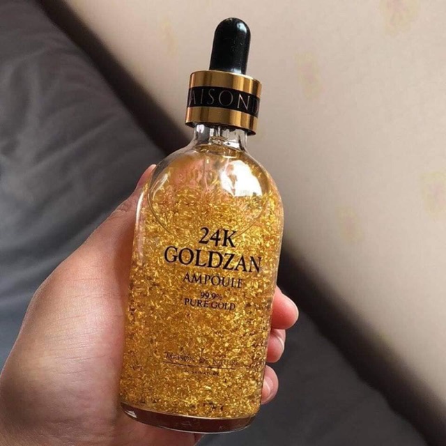 [HCM]Se rum dưỡng  trắng trẻ hóa làn da tinh chất vàng 24K Goldzan se rum vàng 24k Goldzan se rum dưỡng  da vàng 24k