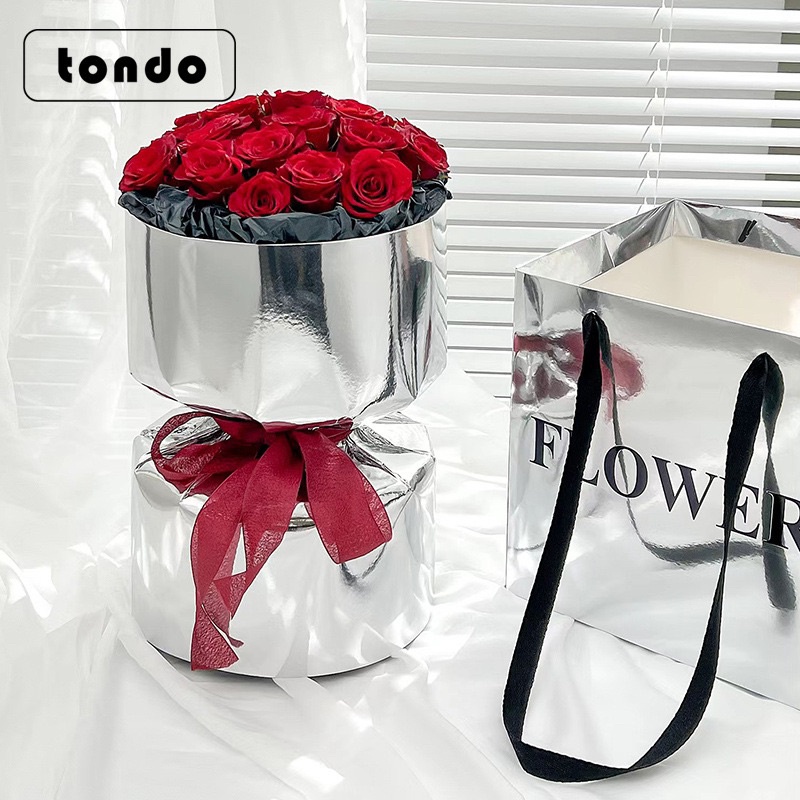 Sét cốt + giấy ánh kim hình trụ hot trend sang chảnh kích thước 84x47cm