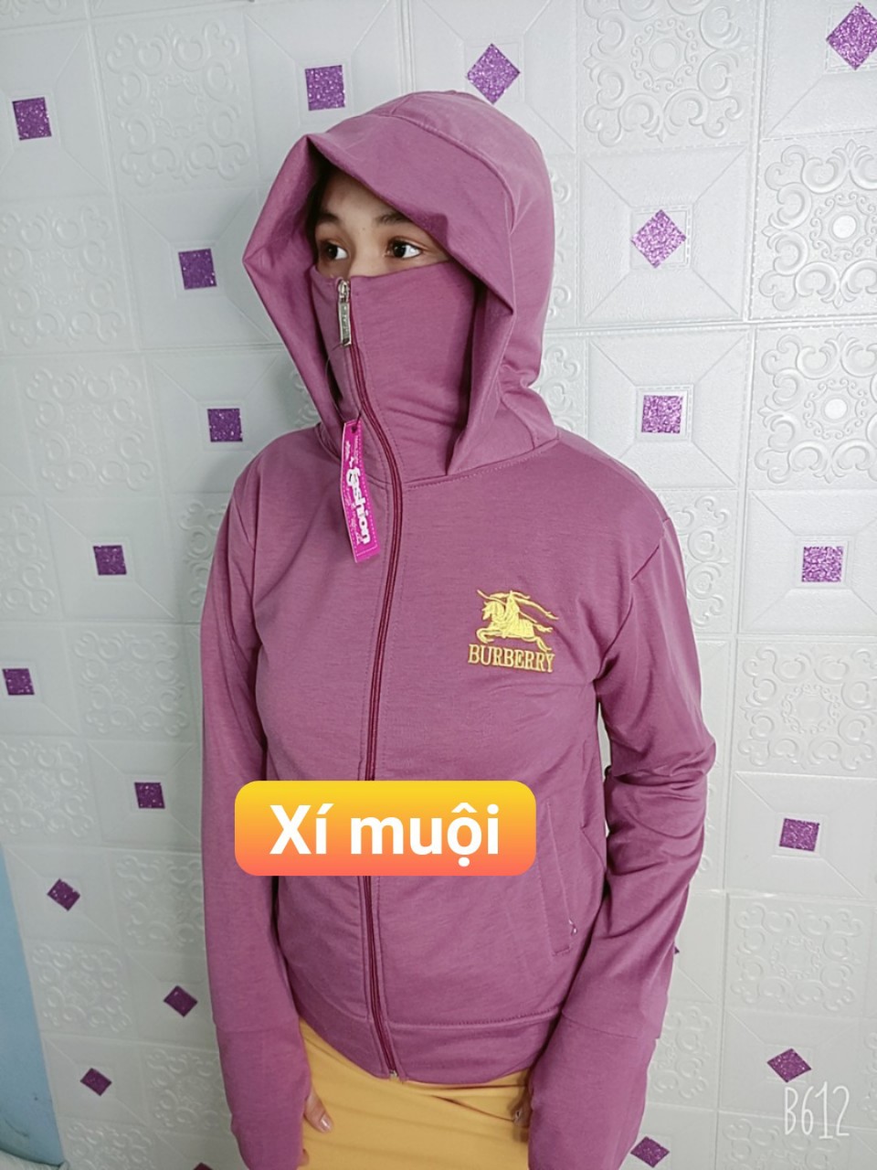 Ao khoac chong nang 4in 1 co bao tay,khau trang,non rat tien loi