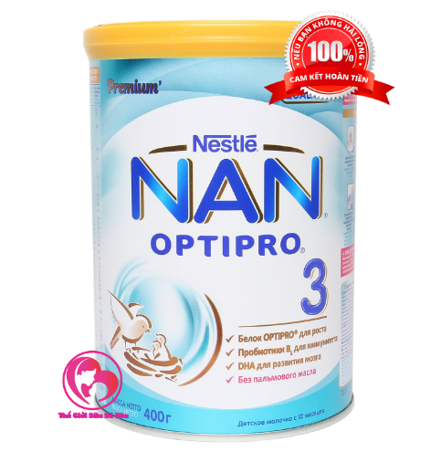 Sữa Nan Nga optipro chính hãng số 3 400g [date T6/2022]