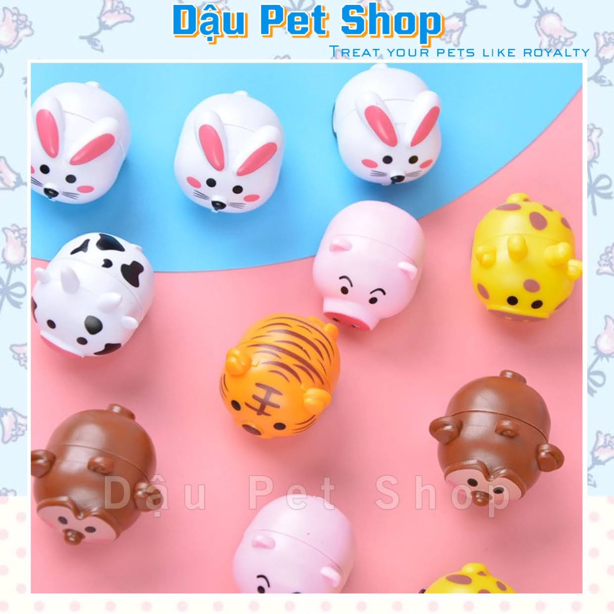 Đồ chơi chạy đà mini dễ thương cho thú cưng