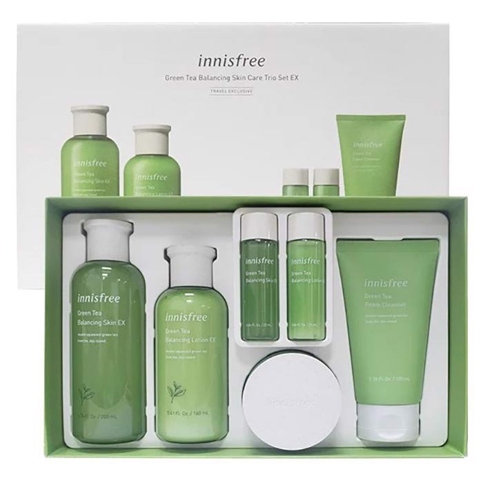 [HCM]BỘ DƯỠNG TRÀ XANH  SET 6 MÓN. MẪU MỚI 2019