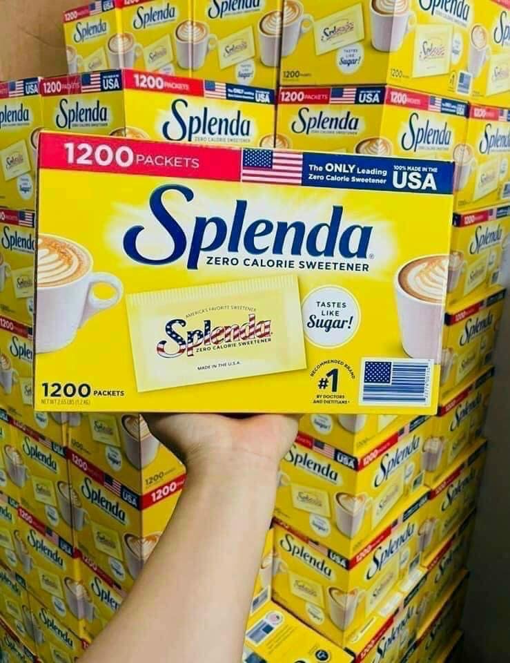 1200 gói đường ăn kiêng splenda – mỹ - hộp