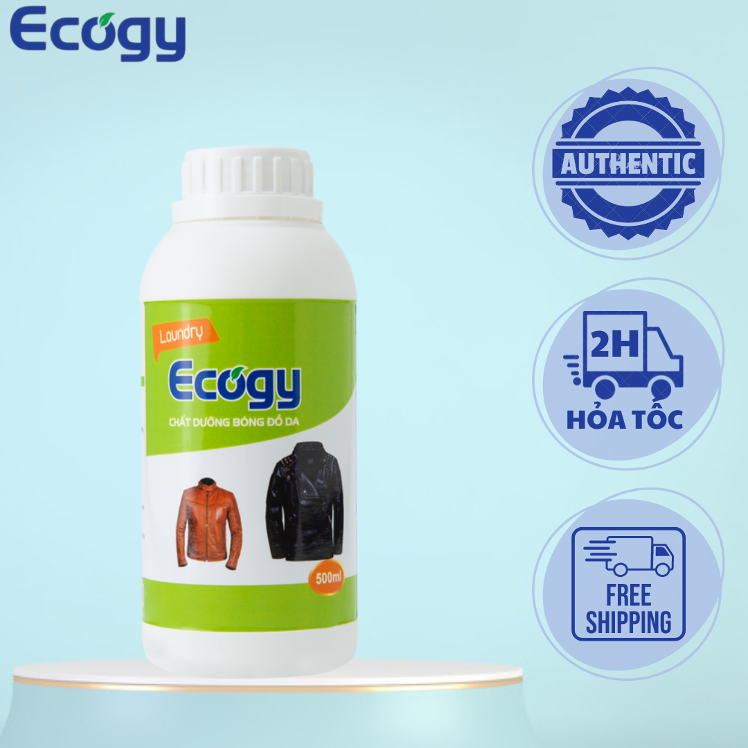 Dung dịch dưỡng bóng đồ da cao cấp ecogy dung tích 500ml