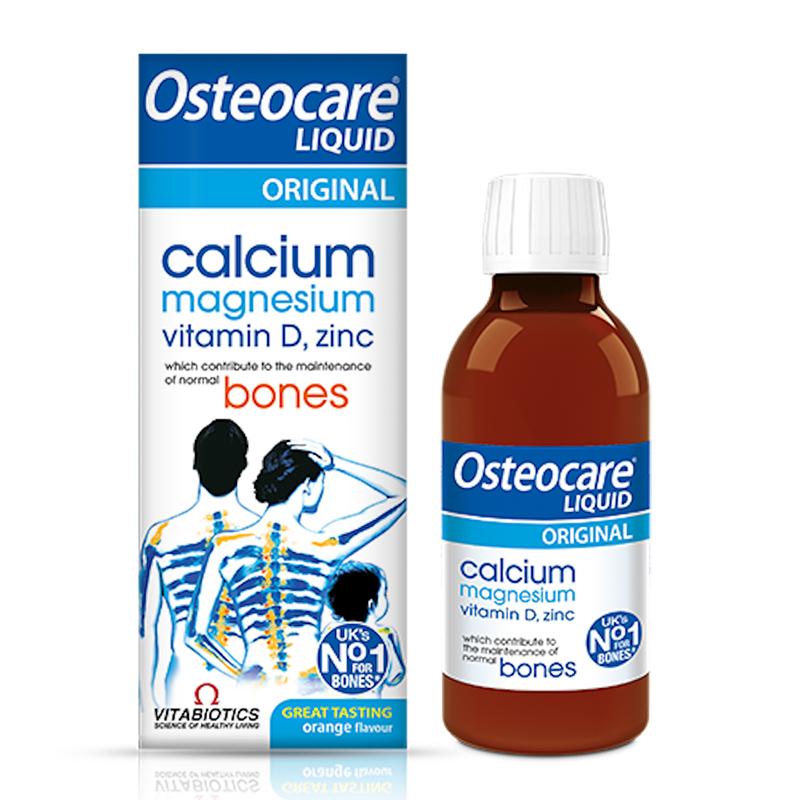 Lọ canxi osteocare original dạng nước 200ml - vương quốc anh
