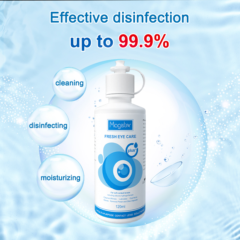 Magister - Dung dịch ngâm kính áp tròng - 1 chai 120ml nước ngâm