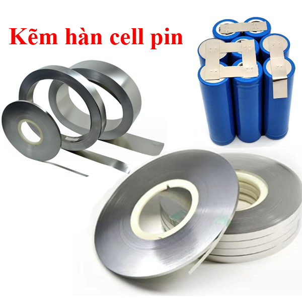 Kẽm đơn hàn cell pin mạ niken
