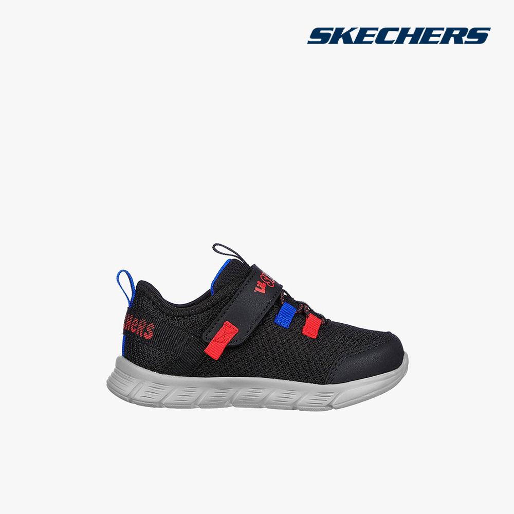 SKECHERS - Giày sneakers bé trai cổ thấp Comfy Flex 407303N-BKRB