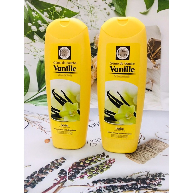 Sữa tắm Vanille sản phẩm đa dạng chất lượng tốt đảm bảo an toàn sức khỏe người dùng cam kết hàng giống hình