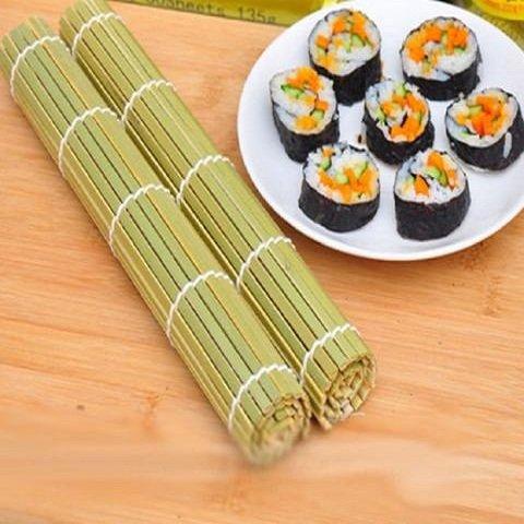 Fuji299 mành tre dùng để cuốn sushi nhật, gọn nhẹ sạch sẽ tiện lợi khi sử dụng. hàng xách tay nhật 手巻き用巻きす 海苔巻き 寿司 すし 巻きす