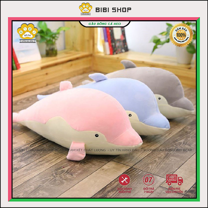 Gấu bông hình con cá heo siêu dễ thương
