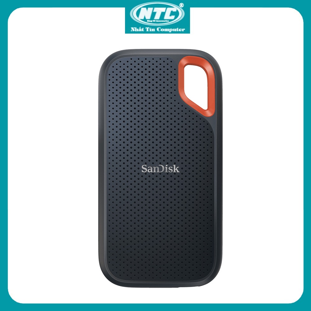 [Trả góp 0%] Ổ cứng di động External SSD Sandisk Extreme V2 E61 500GB / 1TB / 2TB / 4TB USB 3.2 Gen 2 1050MB/s (Đen) - Nhất Tín Computer
