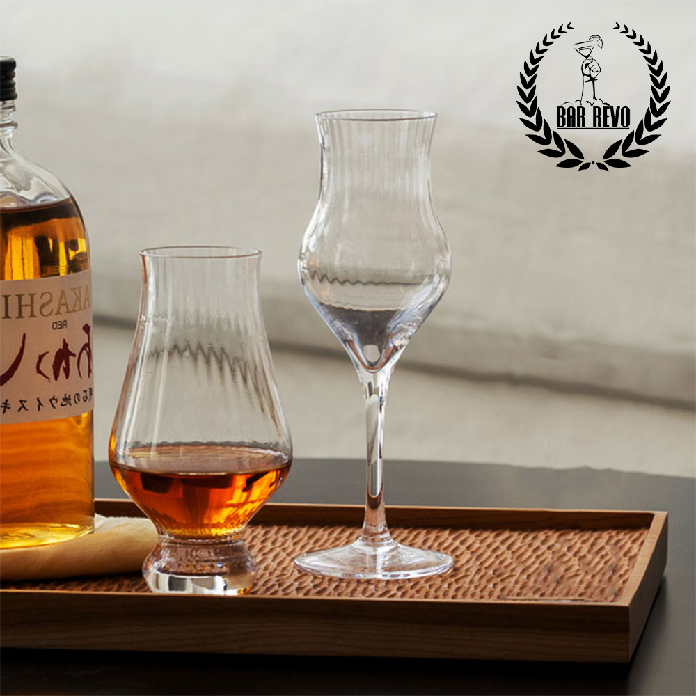 Ly tasting sọc cao cấp - ly whisky tasting thủy tinh