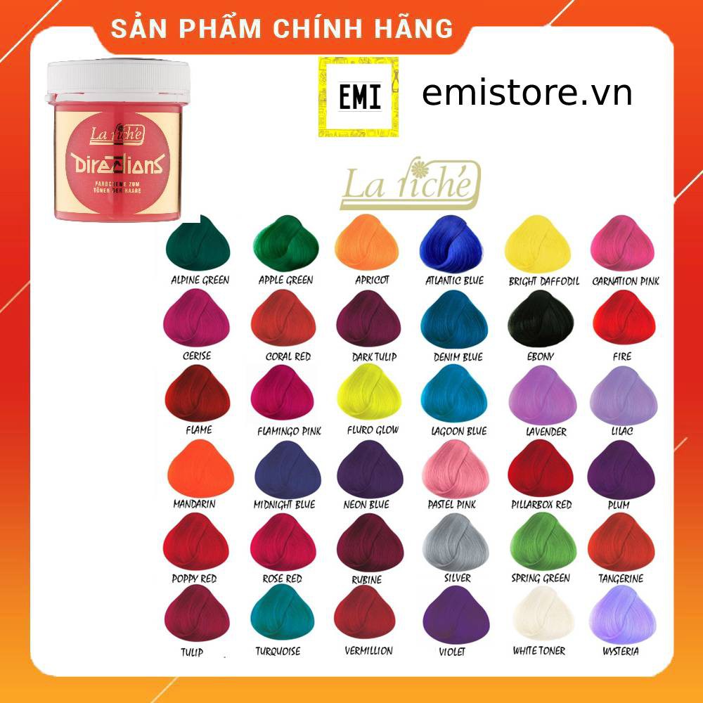 Thuốc Nhuộm Tóc La Riche Directions Dạng Semi-Pernament Đức [Có Bill Đức]