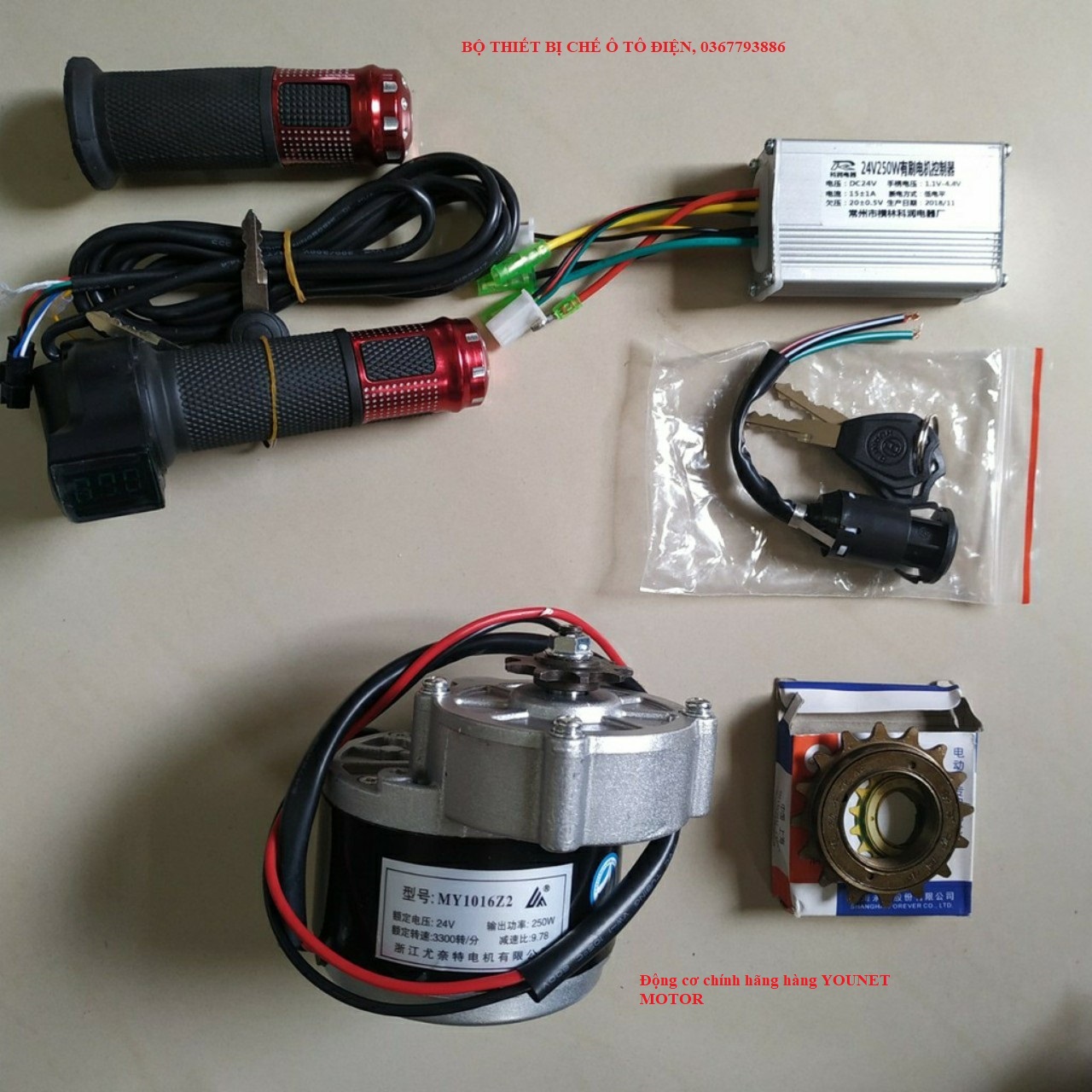 Combo chế xe điện trẻ em, xe điện người lớn, chế ô tô điện