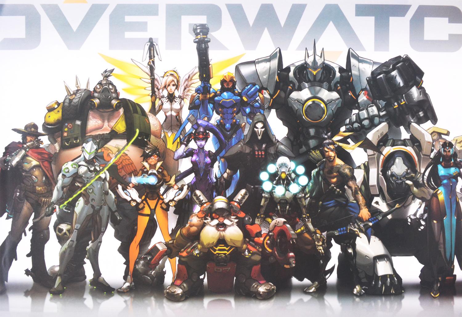 [7-11/12 VOUCHER 8%][thanh lý bán lỗ] Bộ 8 tấm poster Anime - Overwatch [AAM] [PGN23]