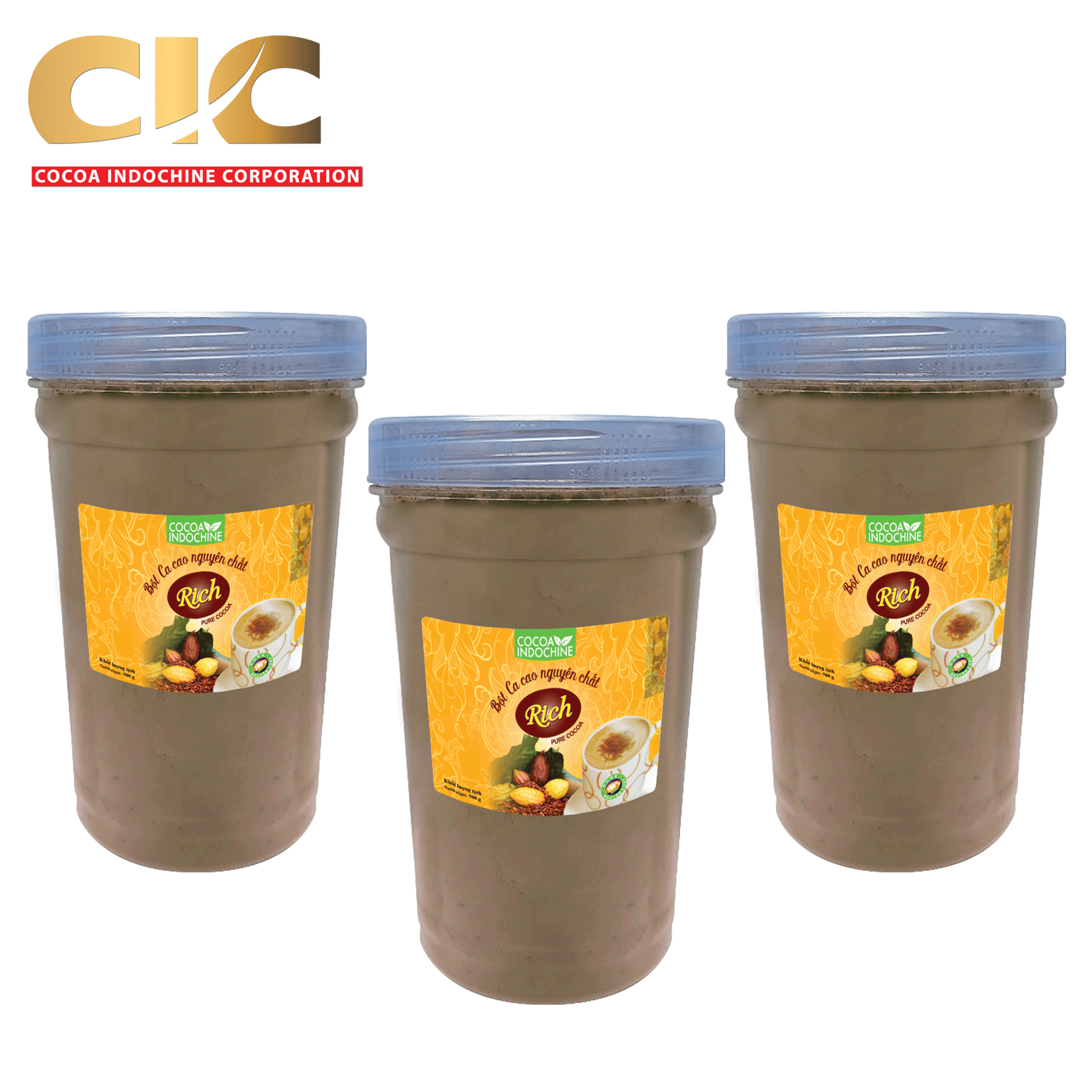 Bột cacao nguyên chất Malaysia - 500g