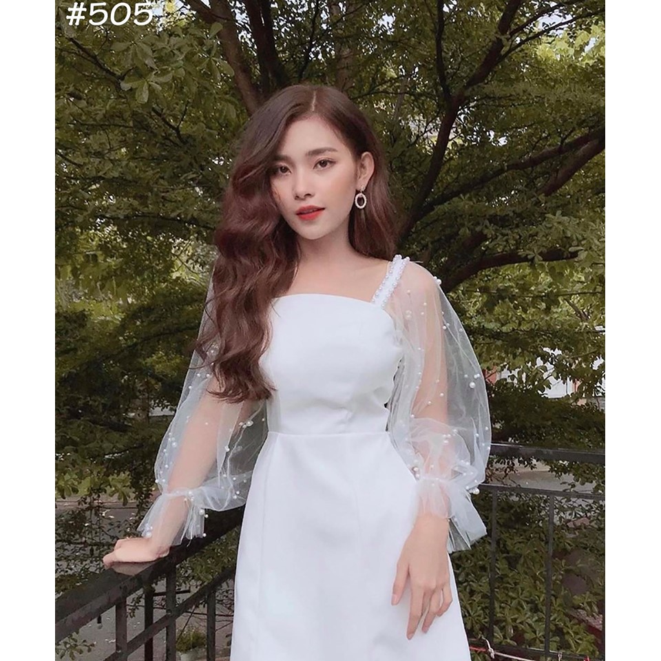 TOP 20 Mẫu đầm trắng dự tiệc cưới sang trọng cho hội chị em lên đồ cực  Sang Xịn
