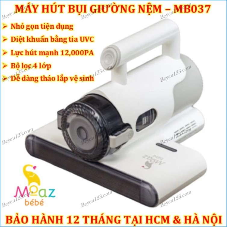Máy hút bụi giường nệm cầm tay đa năng moaz bébé, máy hút bụi chăn gối, sofa bebe mb - 037 mgg