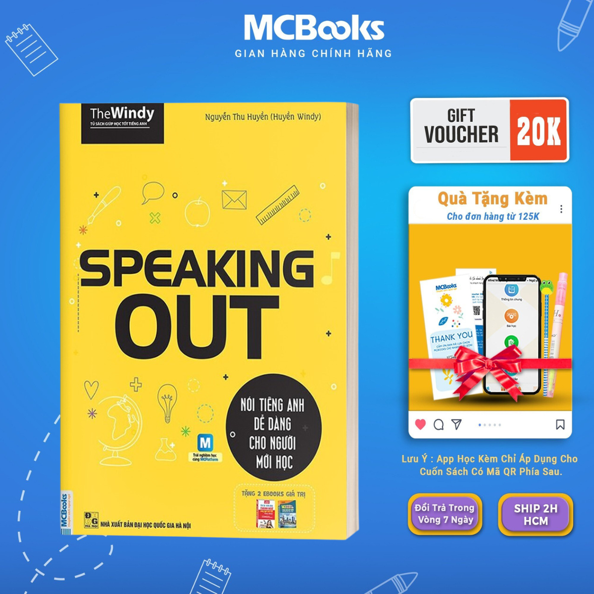 Sách - Nói tiếng anh dễ dàng cho người mới học - Speaking Out - MCBOOKS Sách dạy giao tiếp và ngữ pháp tiến anh - McBooks