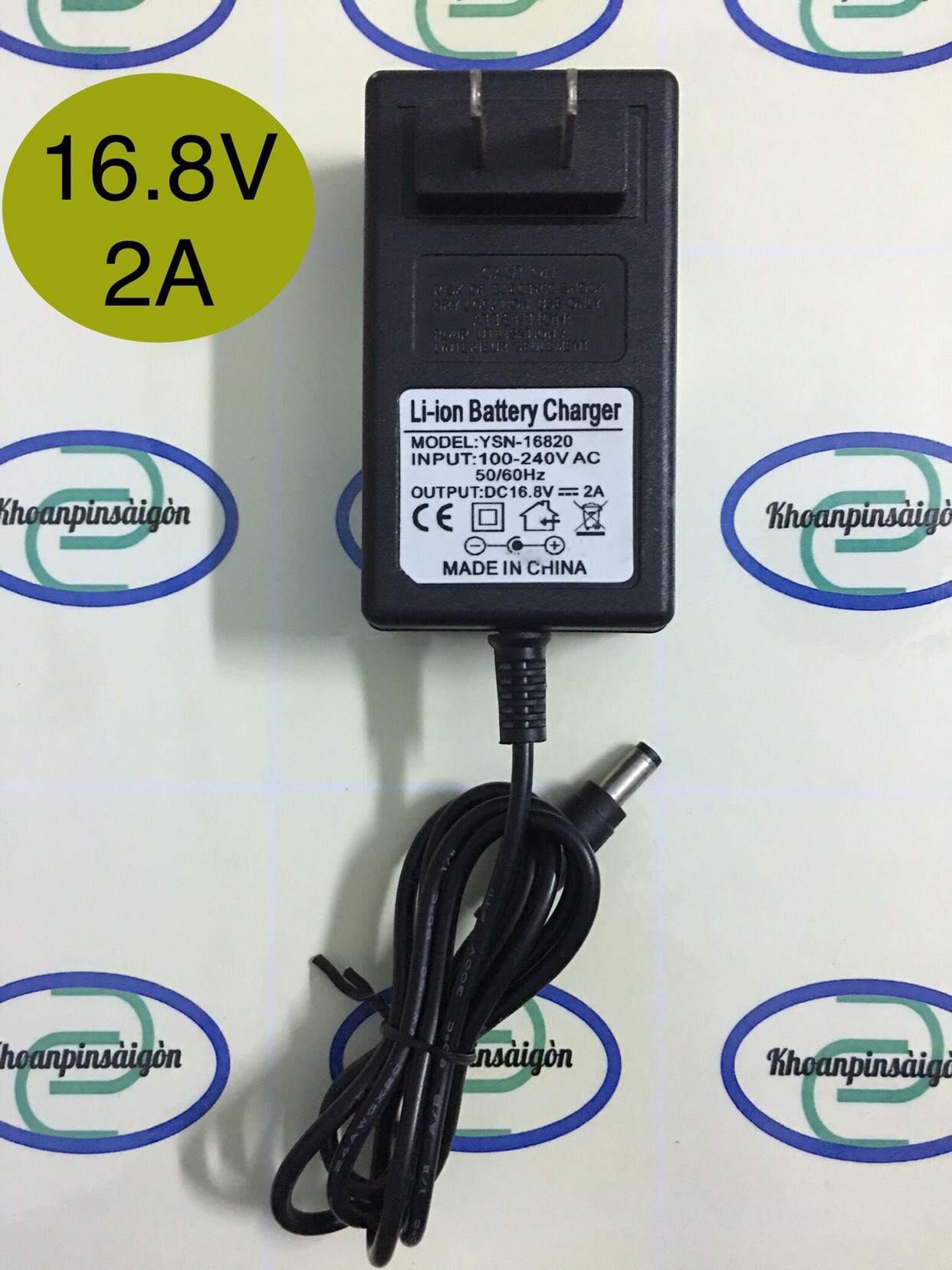 Sạc pin lion 16.8v, loại Ok YSN