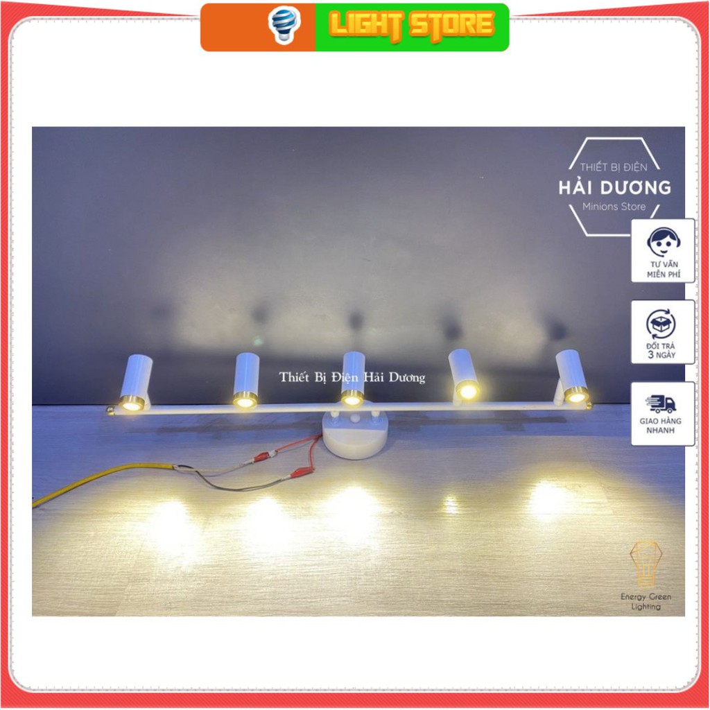 Đèn soi tranh 6028 LED Trang Trí Hiện Đại - Ánh Sáng Vàng - Điều Chỉnh Được Góc Chiếu Bền Bỉ Theo Thời Gian
